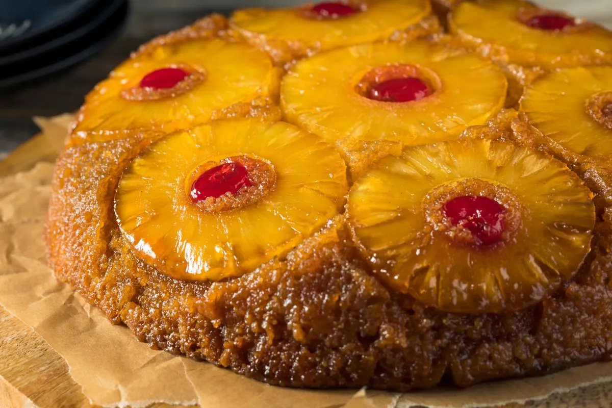 moist pineapple upside-down cake