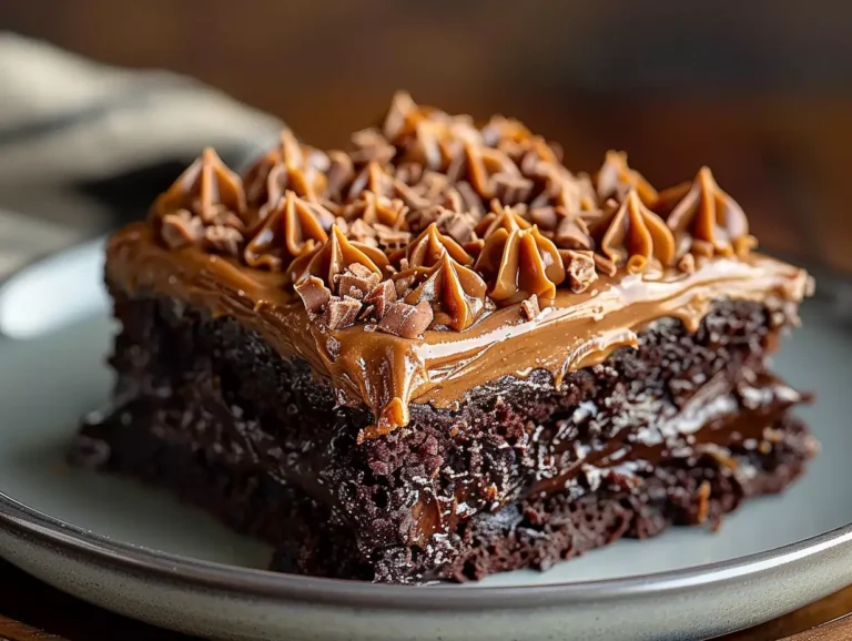 German Chocolate Sheet Cake