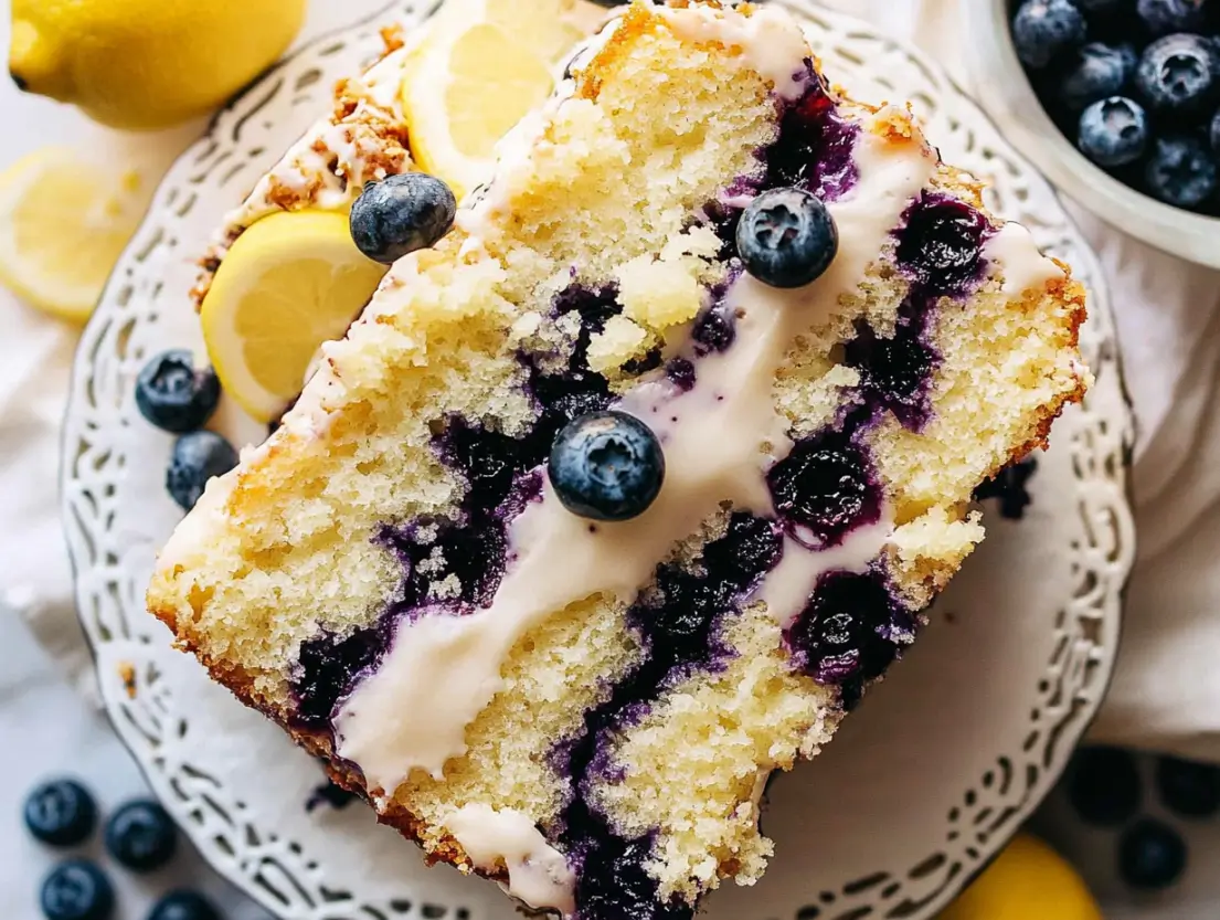 Irresistible Blueberry Lemon Cake Recipe (Easy & Moist!) 