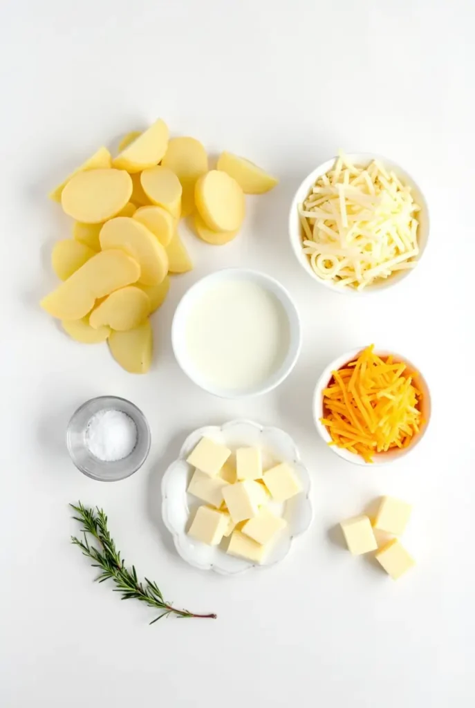 Gratin Potatoes ingredients