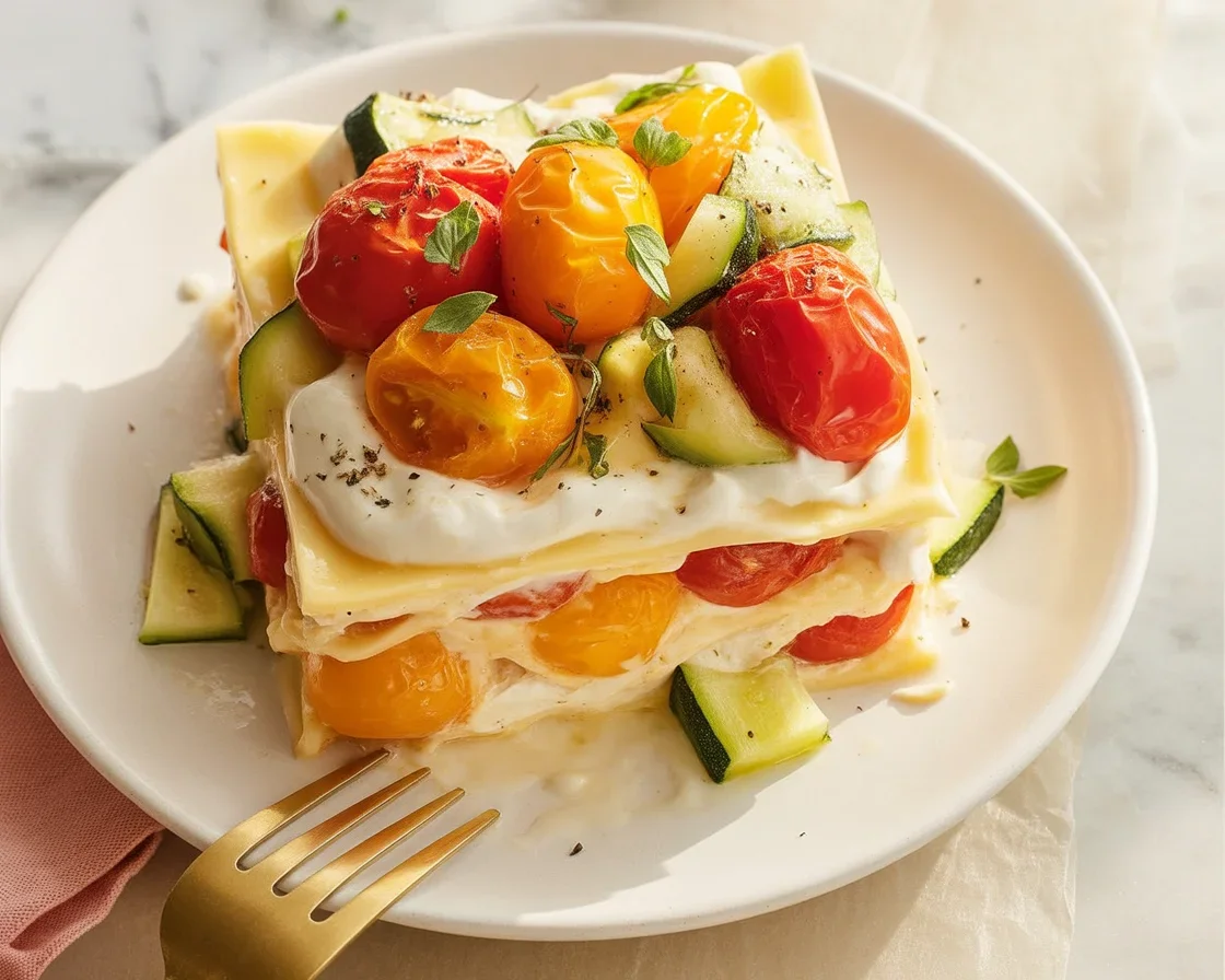 Delicious No-Bake Summer Veggie Lasagna You’ll Love