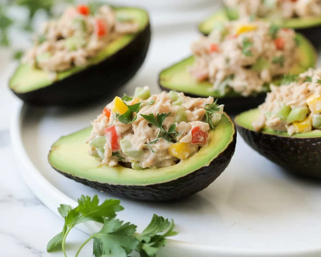 Delicious Tuna Salad Avocados You’ll Want to Dive Into