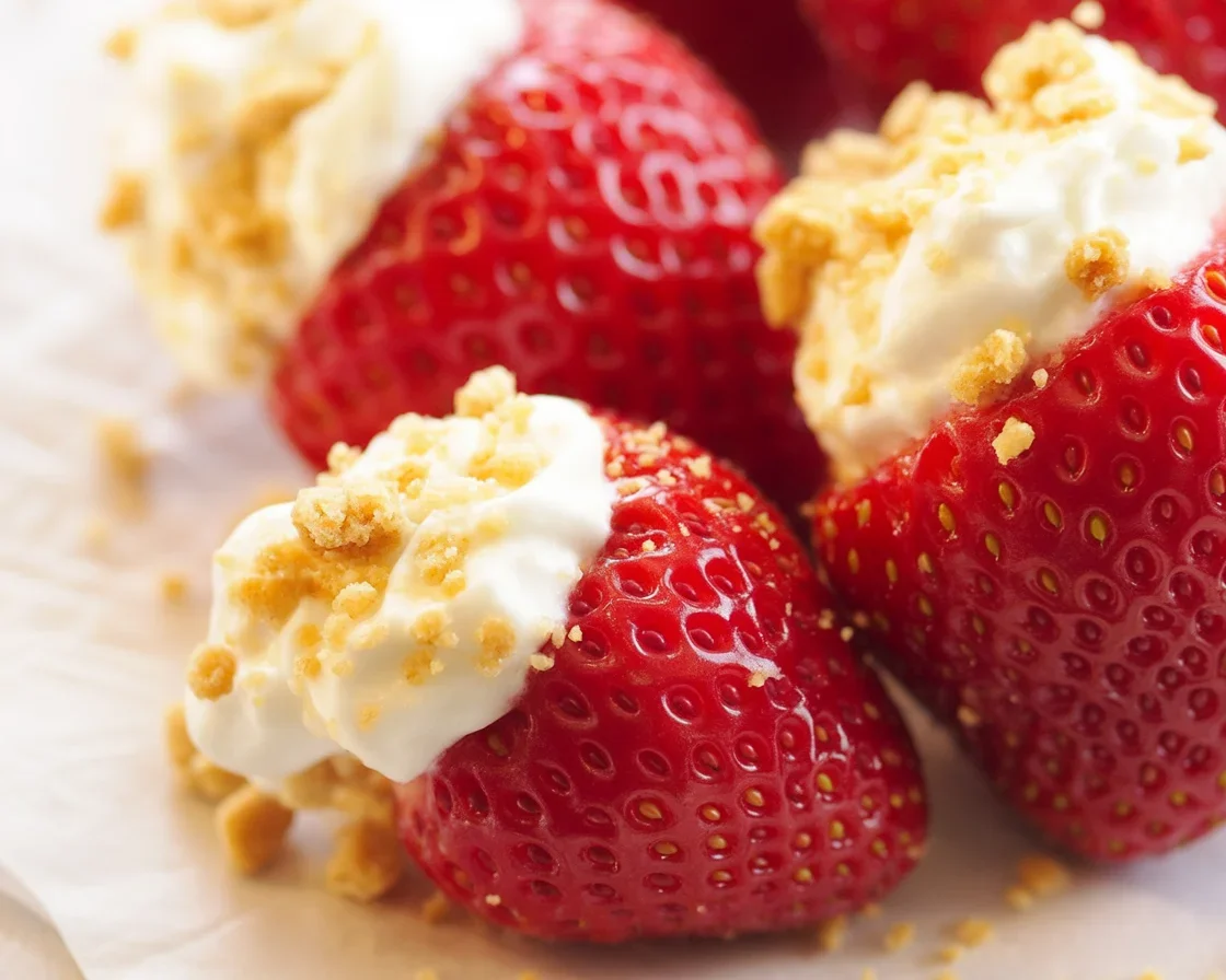 Deliciously Decadent Cheesecake Stuffed Strawberries to Savor