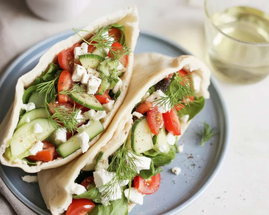 Deliciously Easy Greek Chicken Pita Pockets You’ll Crave!