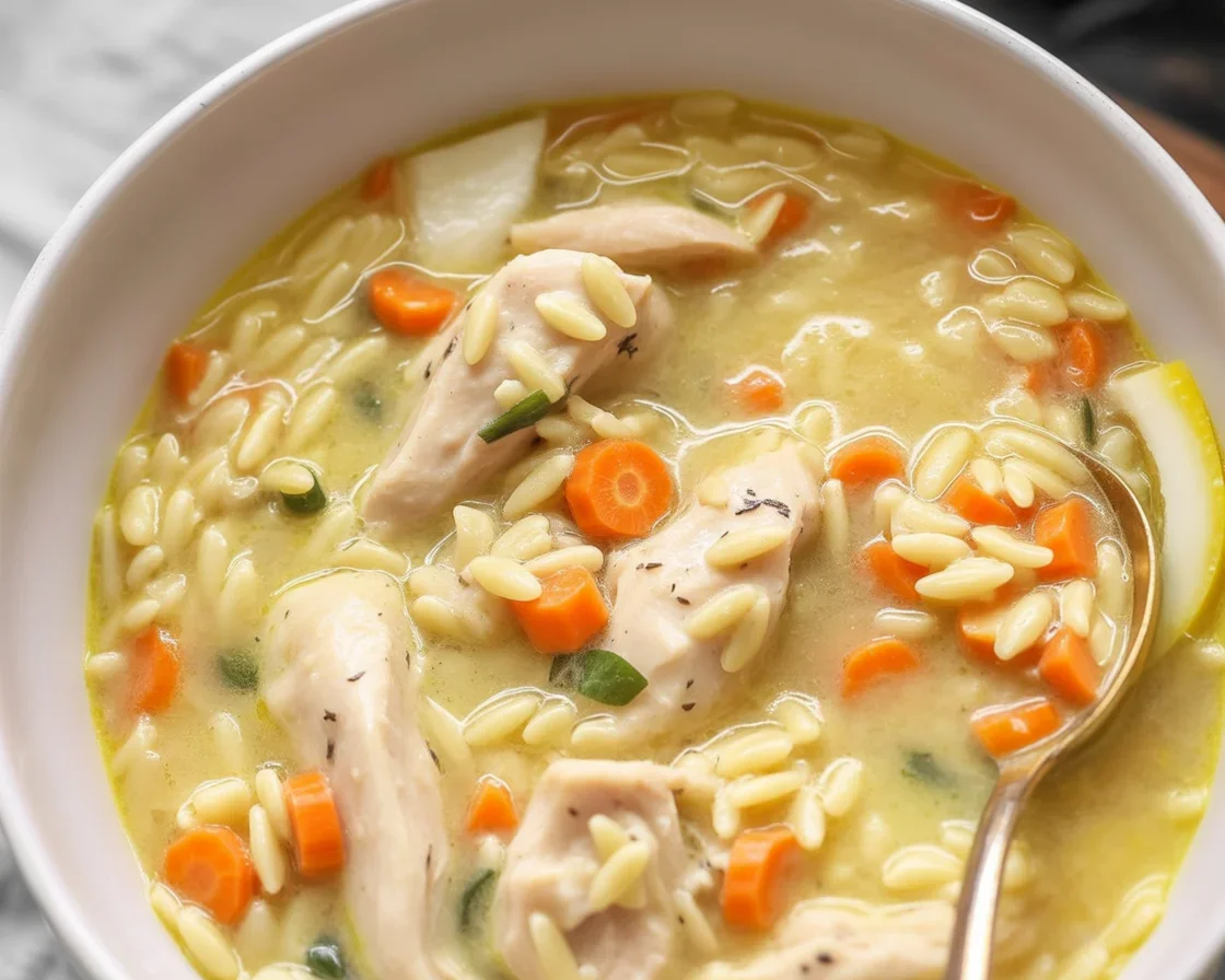 Tasty Lemon Chicken Orzo Soup You’ll Want to Make Again!
