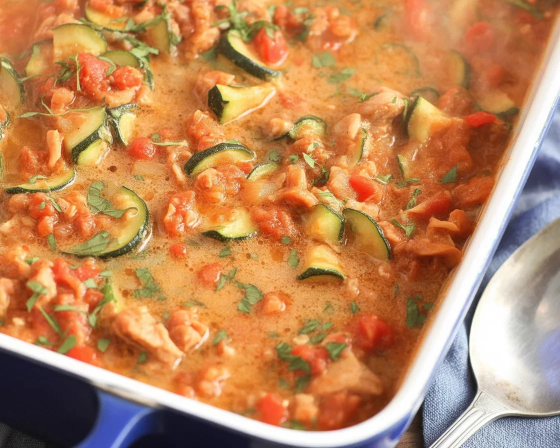 Light Turkey & Zucchini Stew