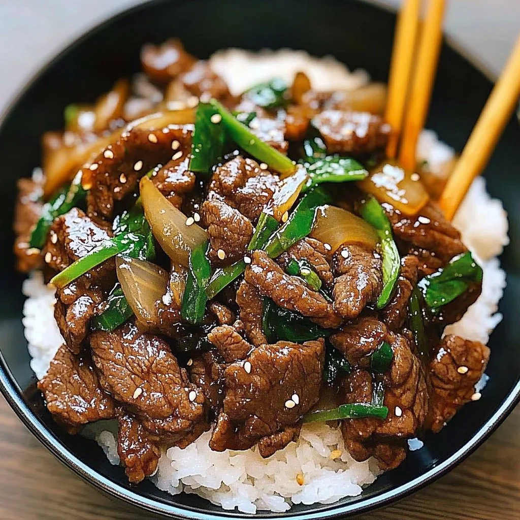 Beef Onion Stir Fry