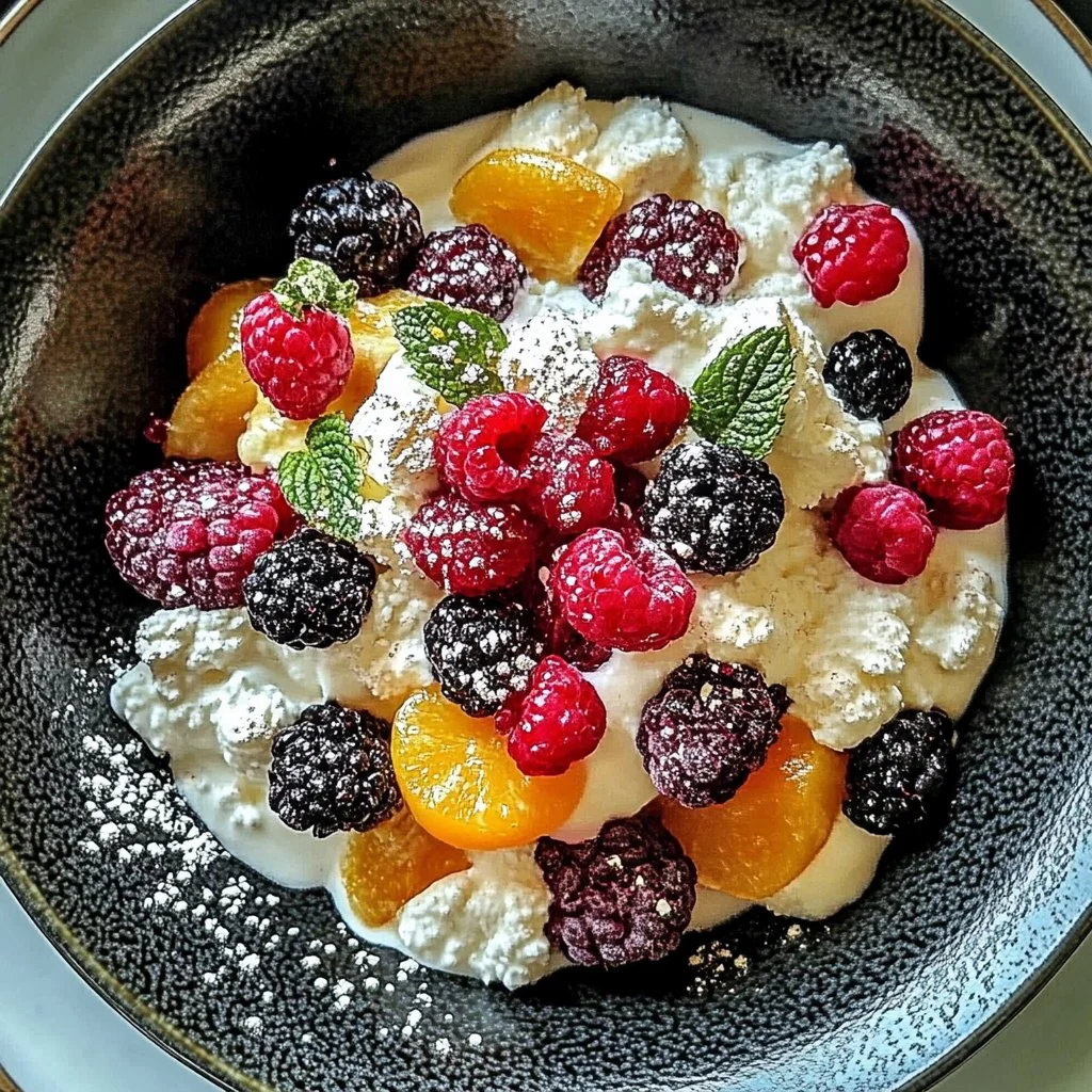 Berry Cottage Cheese Salad