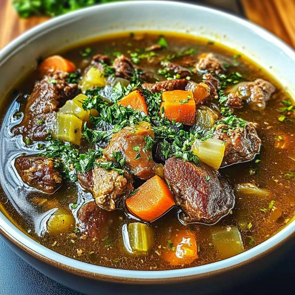 Comforting Oxtail Soup