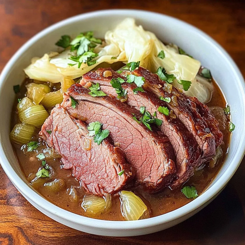 Crockpot Corned Beef and Cabbage