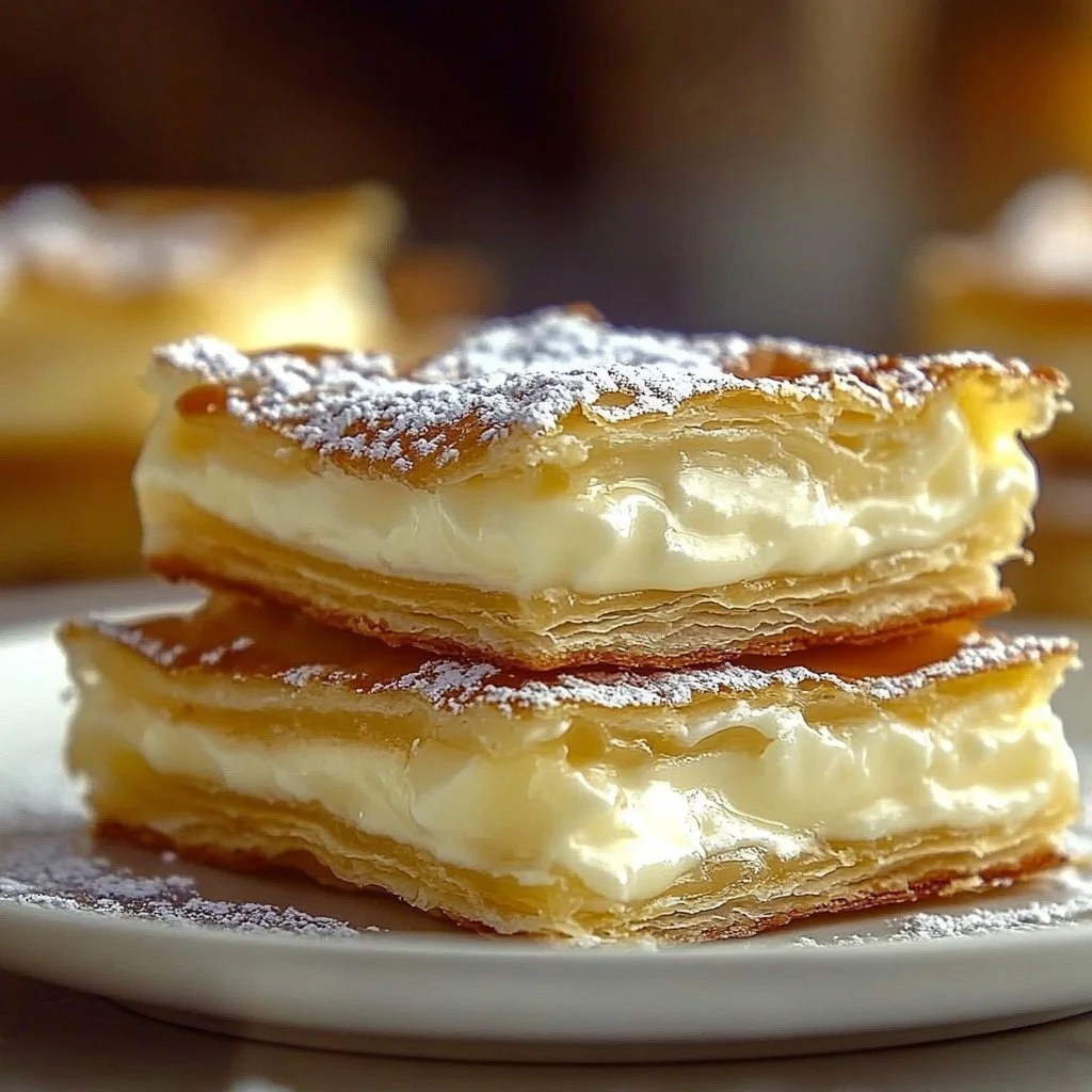 Custard Cream Squares