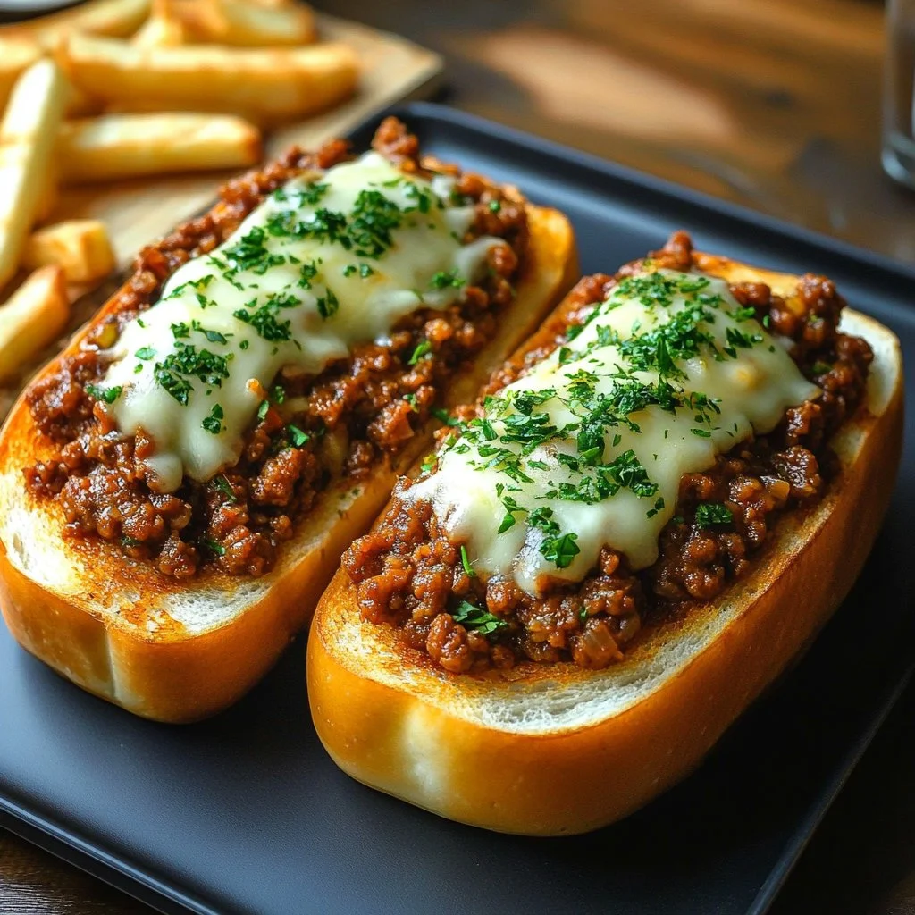 Delicious Texas Toast Sloppy Joes
