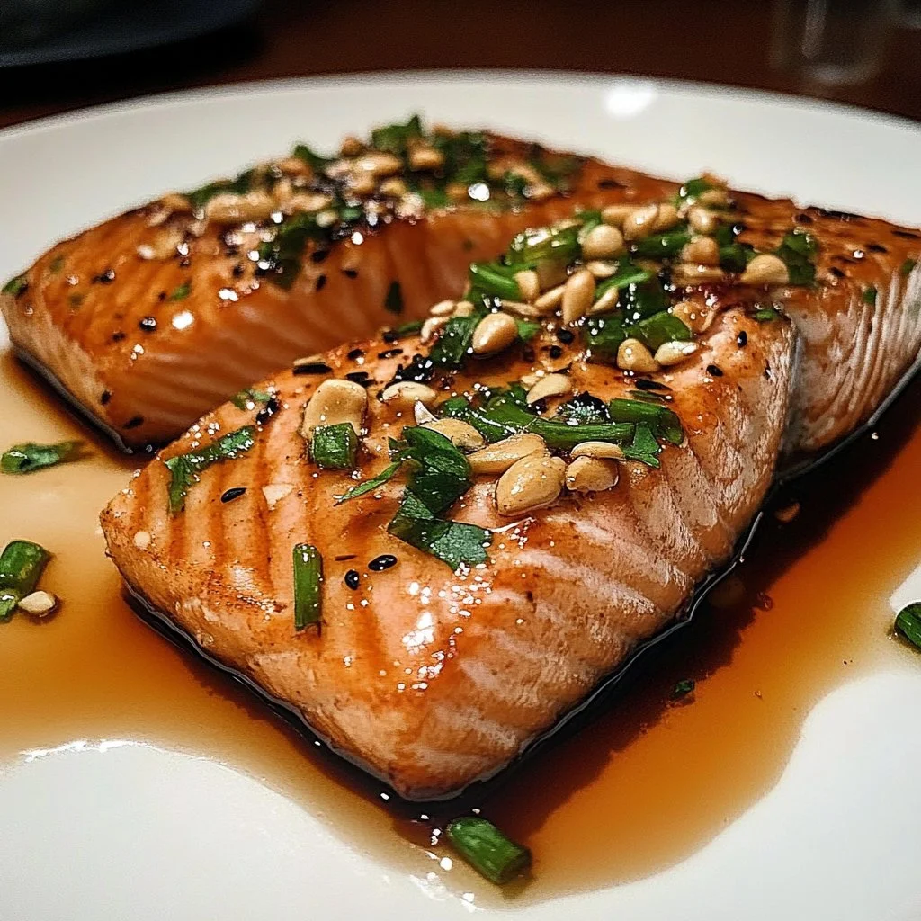 Easy Honey Glazed Salmon