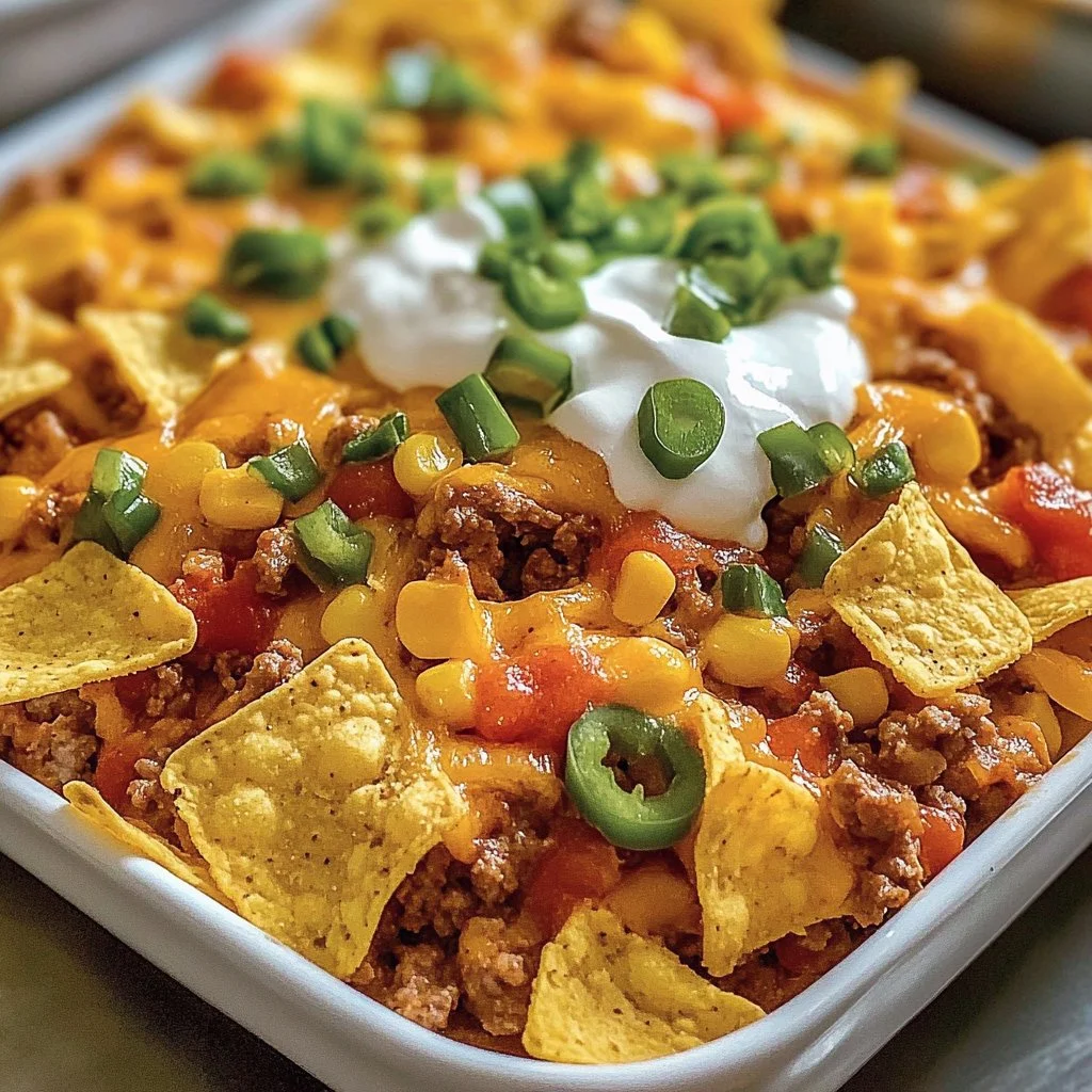 Frito Pie Casserole