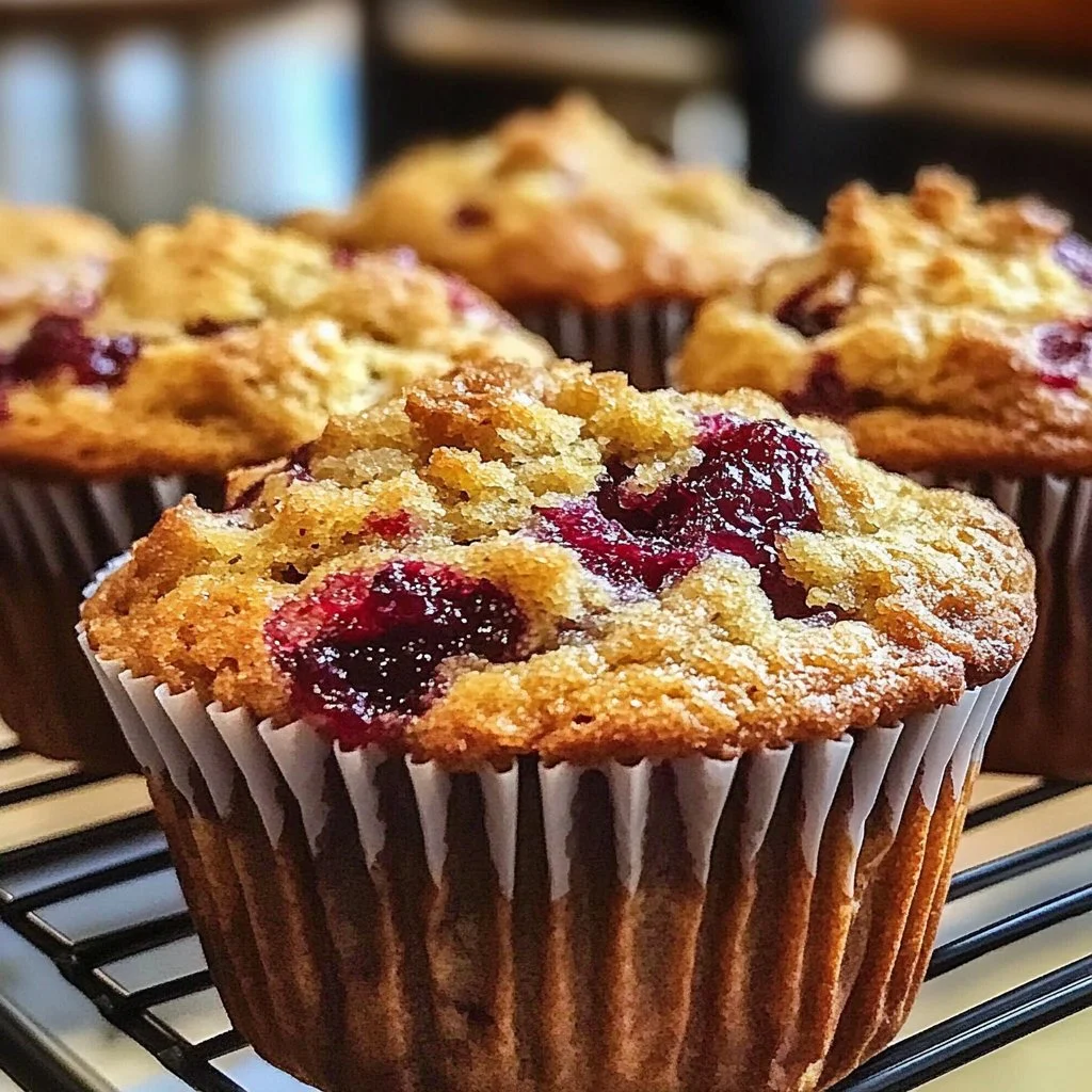 Gluten Free Cranberry Orange Muffins