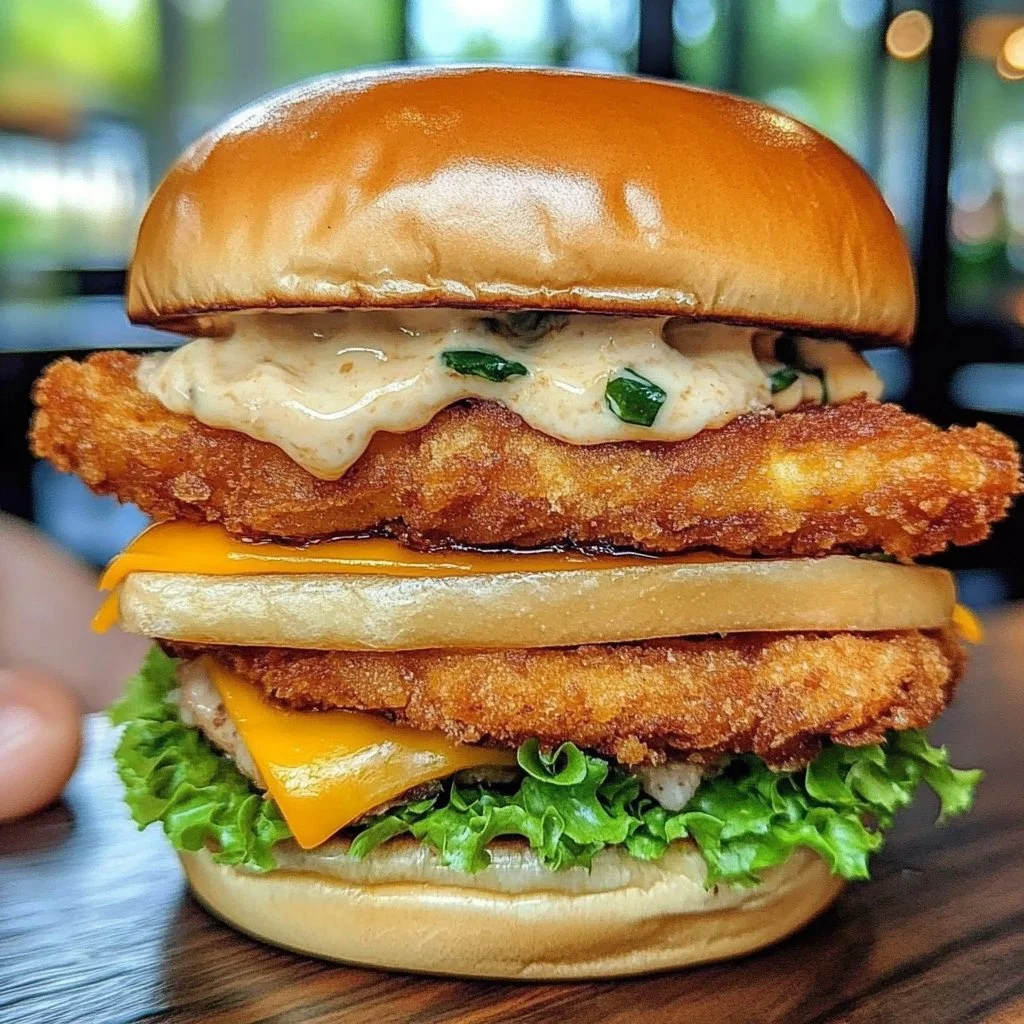 Healthy High Protein Chicken Big Mac