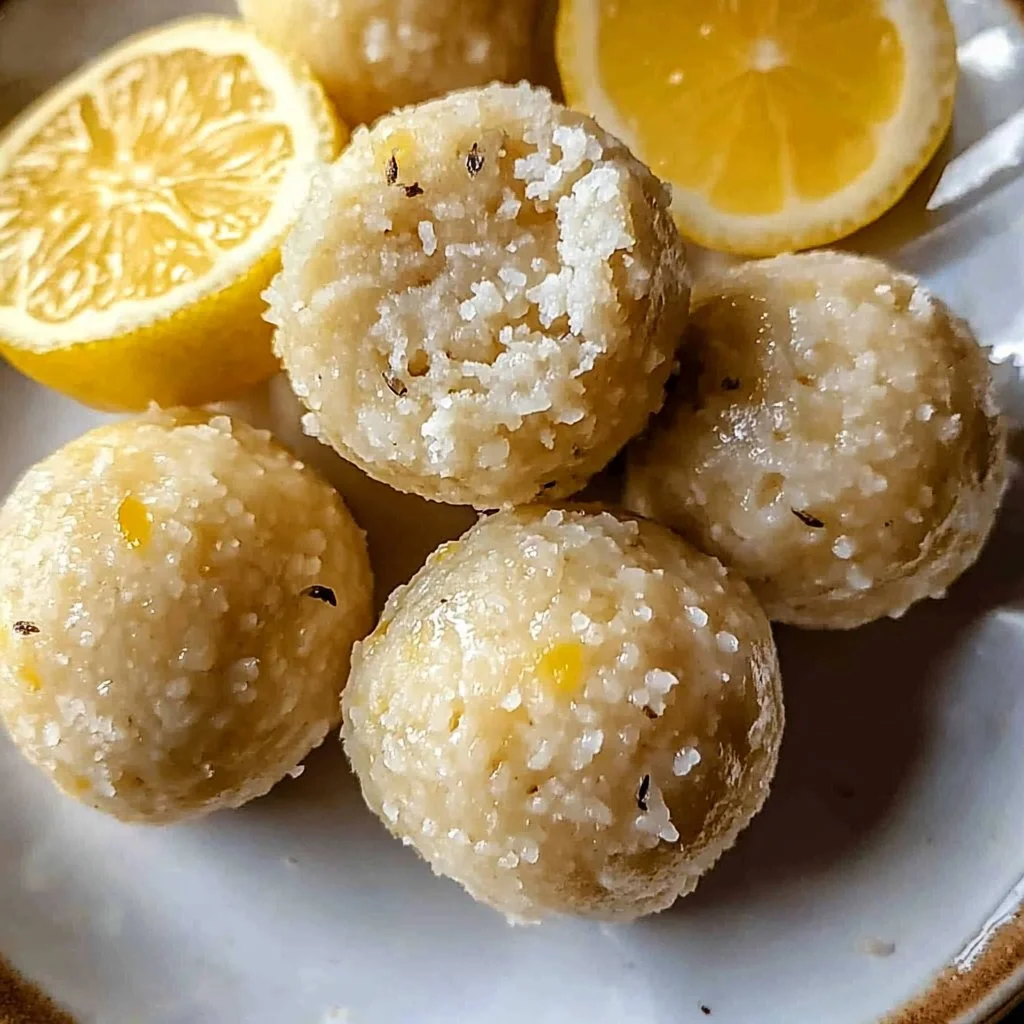 Lemon Bliss Balls
