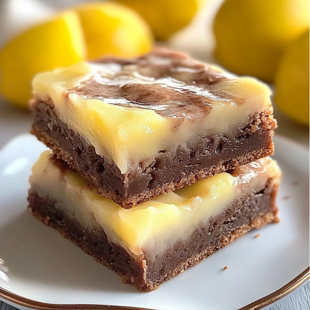 Lemon Brownies