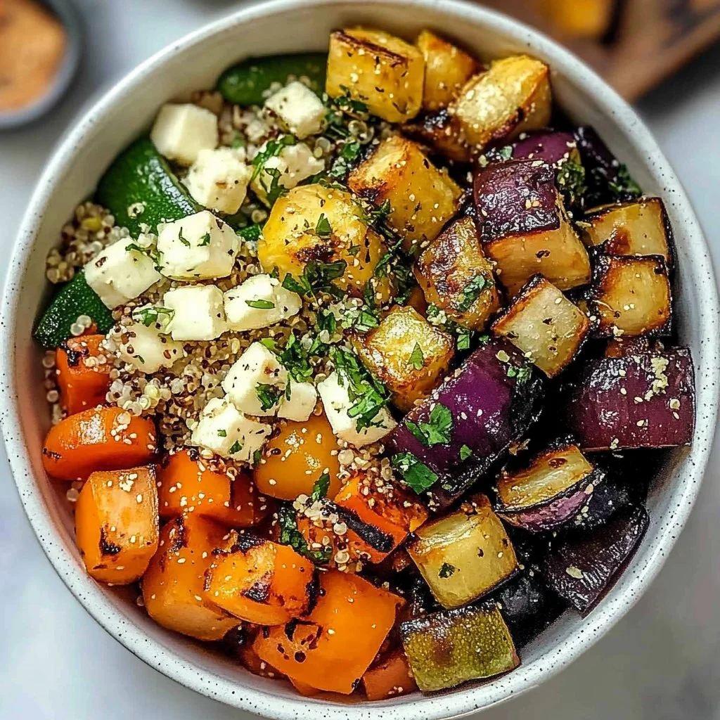 Roasted Vegetable Quinoa Bowl