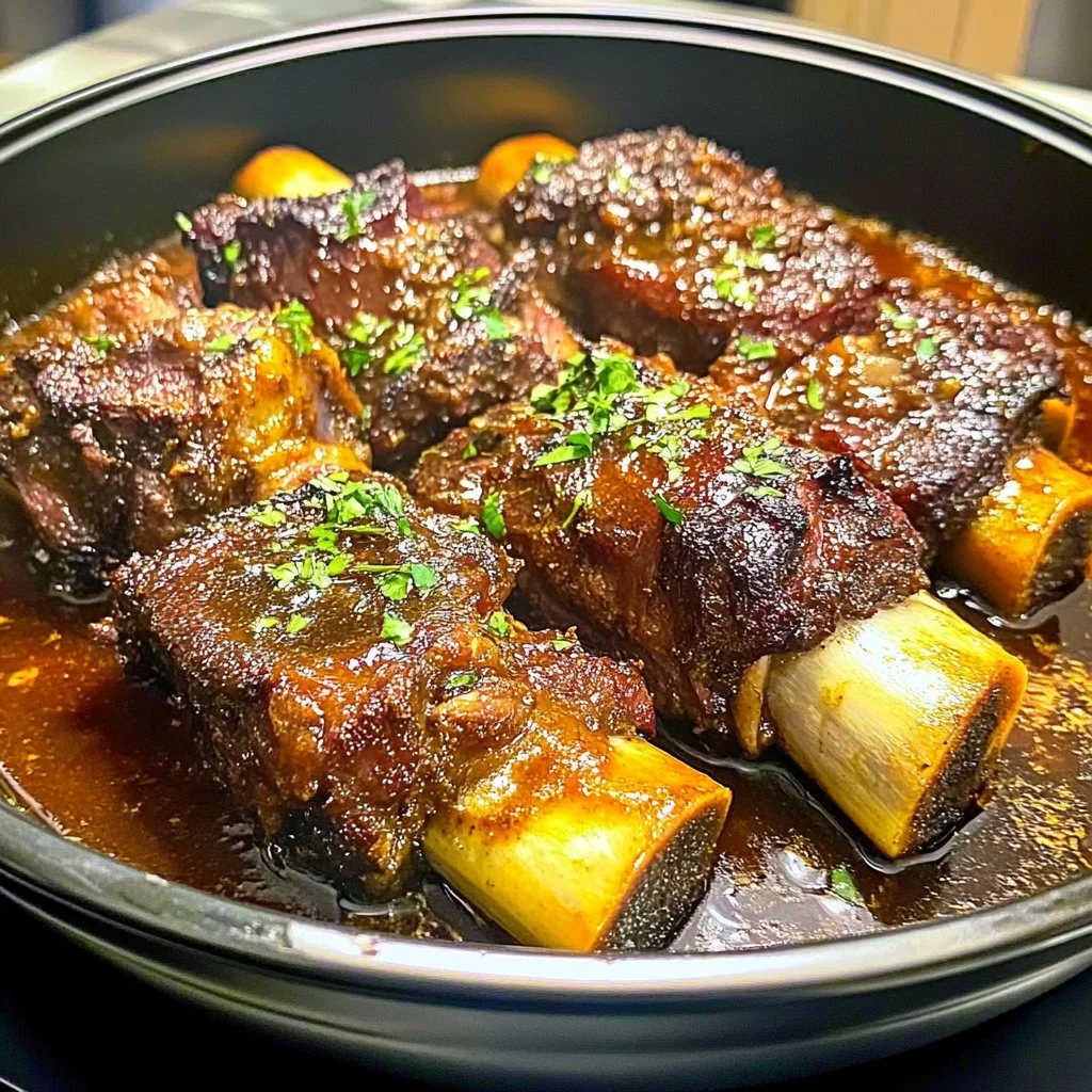 Slow Cooker Beef Back Ribs