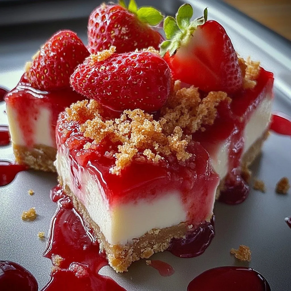 strawberry crunch cheesecake chunks