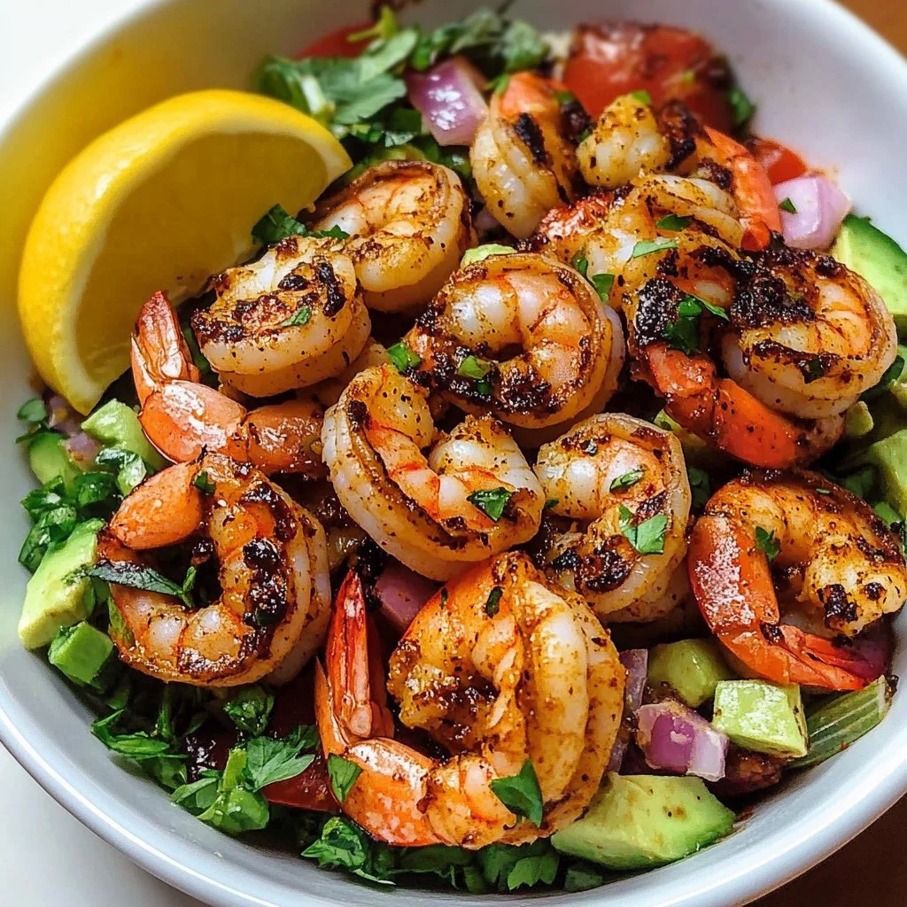 Blackened Shrimp Salad