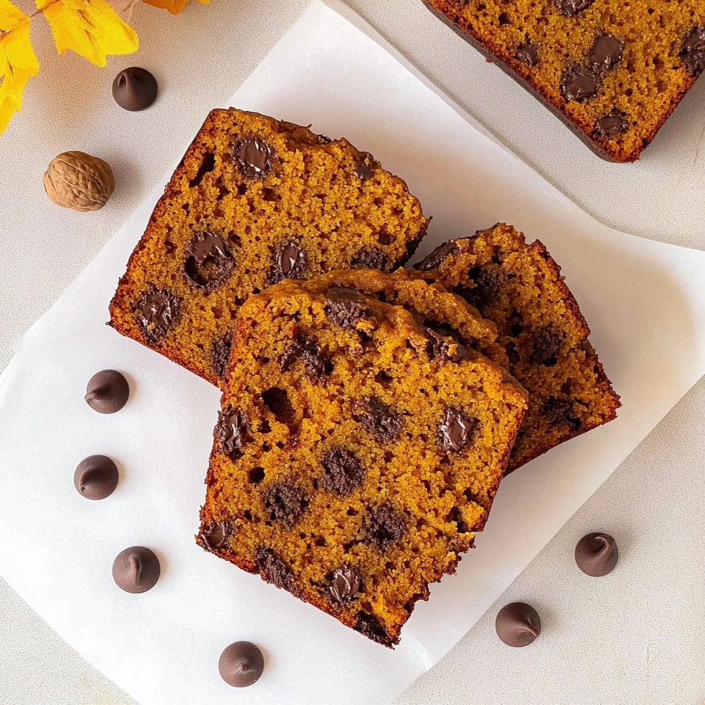 Chocolate Chip Pumpkin Bread