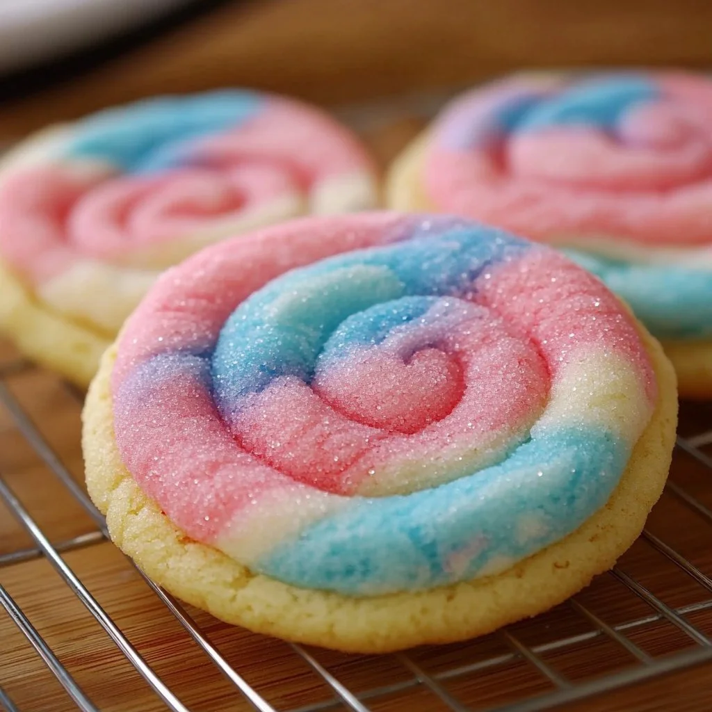Cotton Candy Cookies