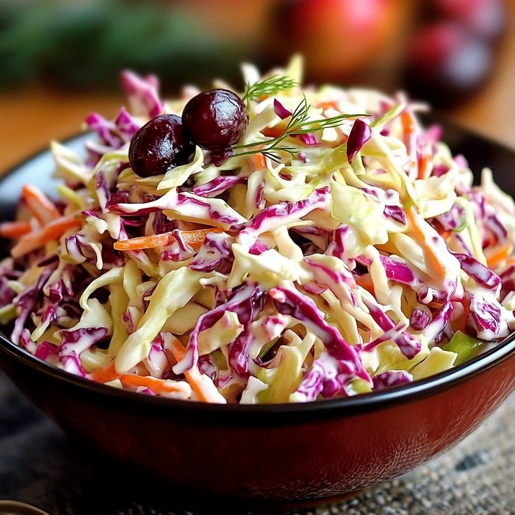 Cranberry Coleslaw