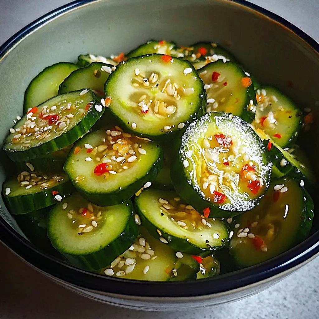 Easy Asian Cucumber Salad