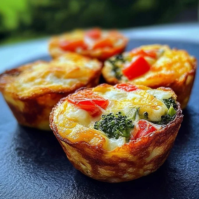 Egg White Muffins with Veggies