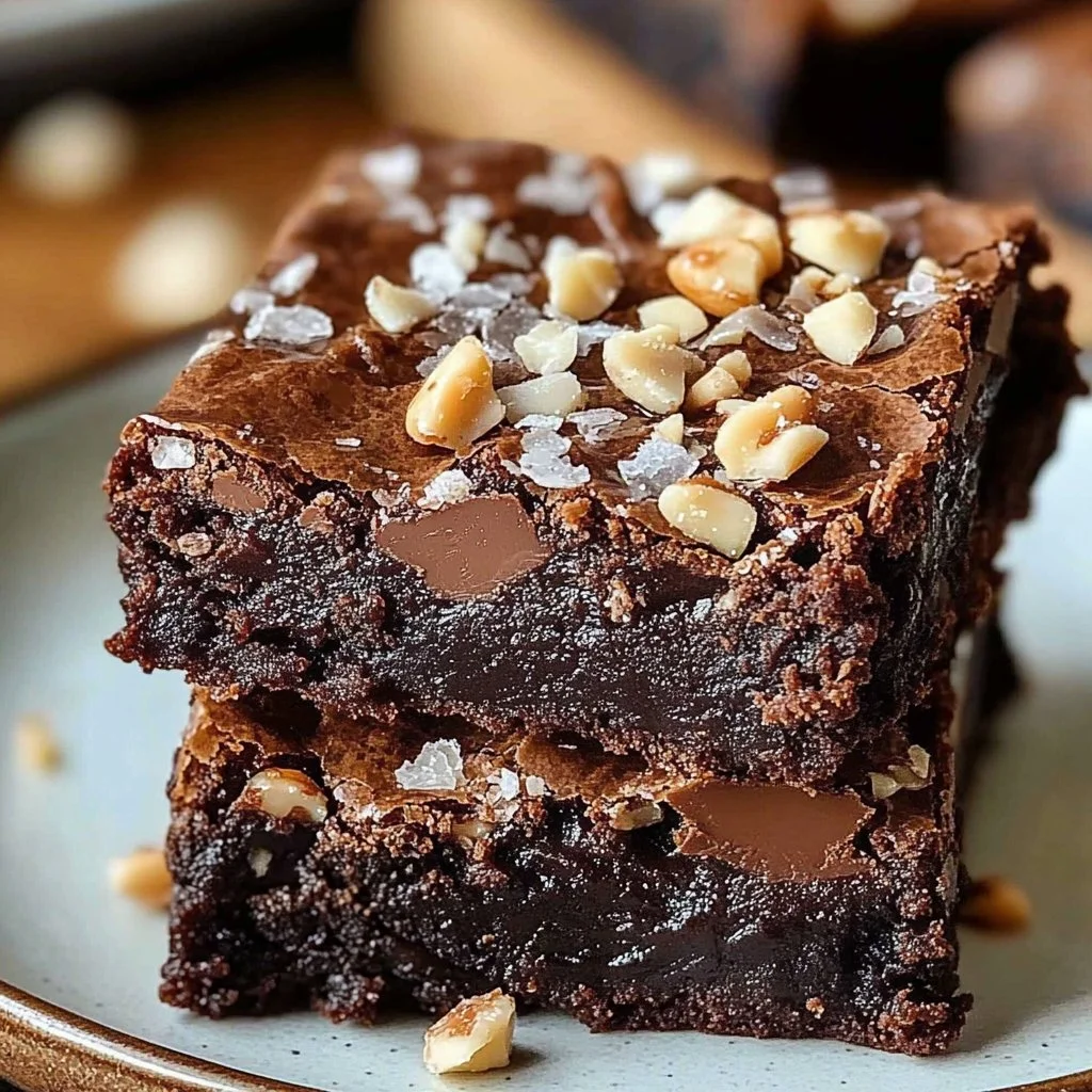 German Chocolate Brownies