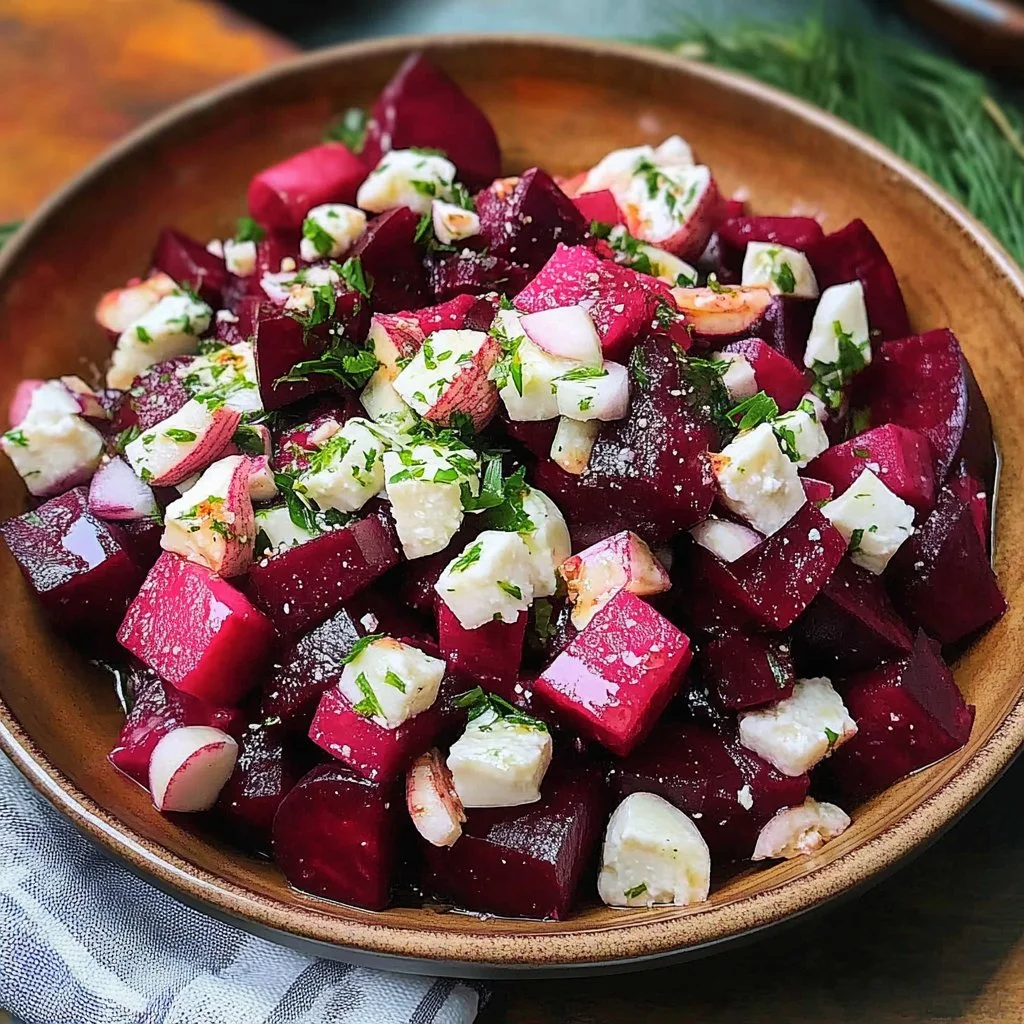 Mediterranean Beet Salad