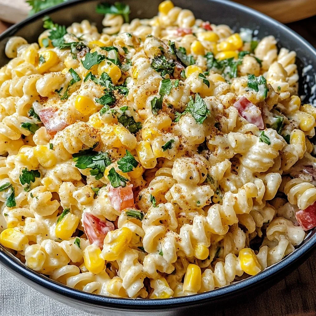 Mexican Street Corn Pasta Salad