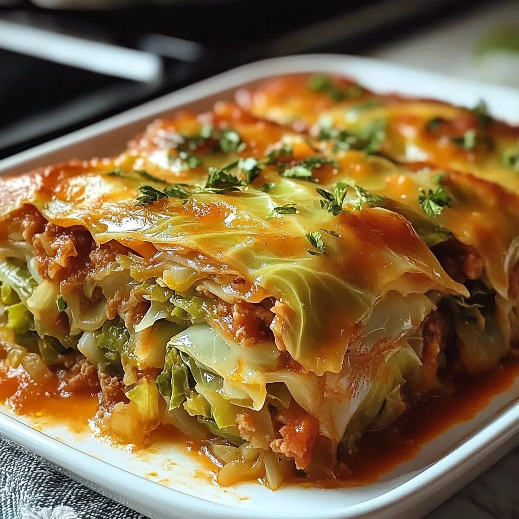 Stuffed Cabbage Roll Casserole