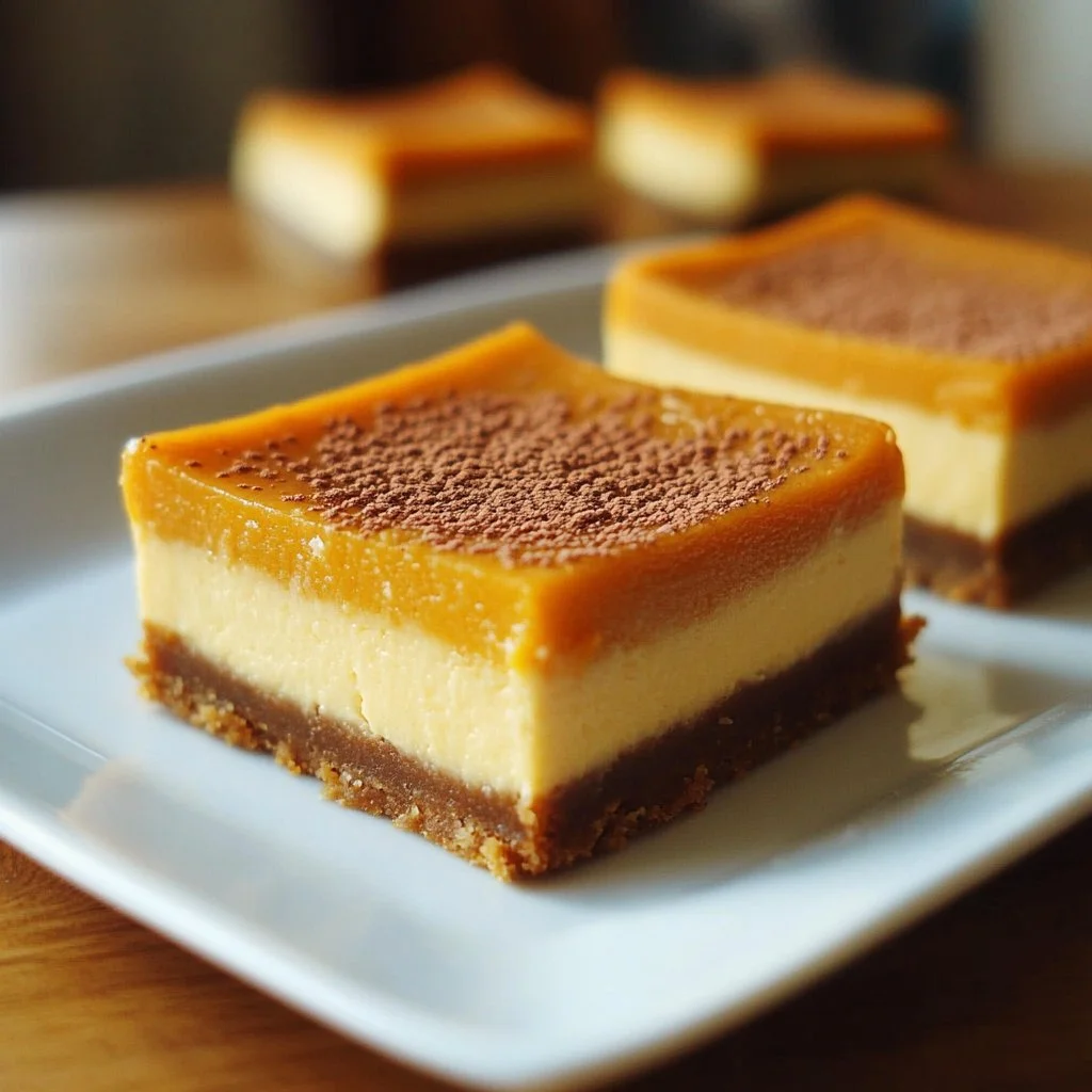 Sweet Potato Cheesecake Squares