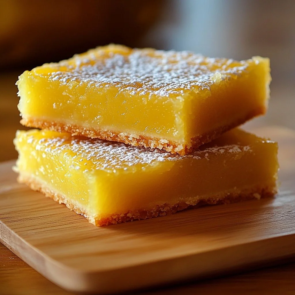 Two-Ingredient Lemon Bars