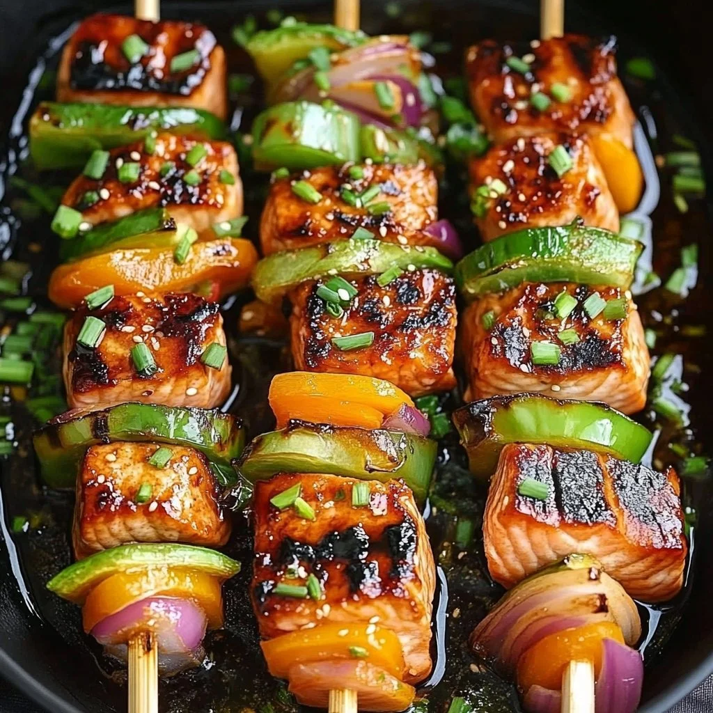 Asian Salmon Kabobs: A Delicious & Easy Recipe