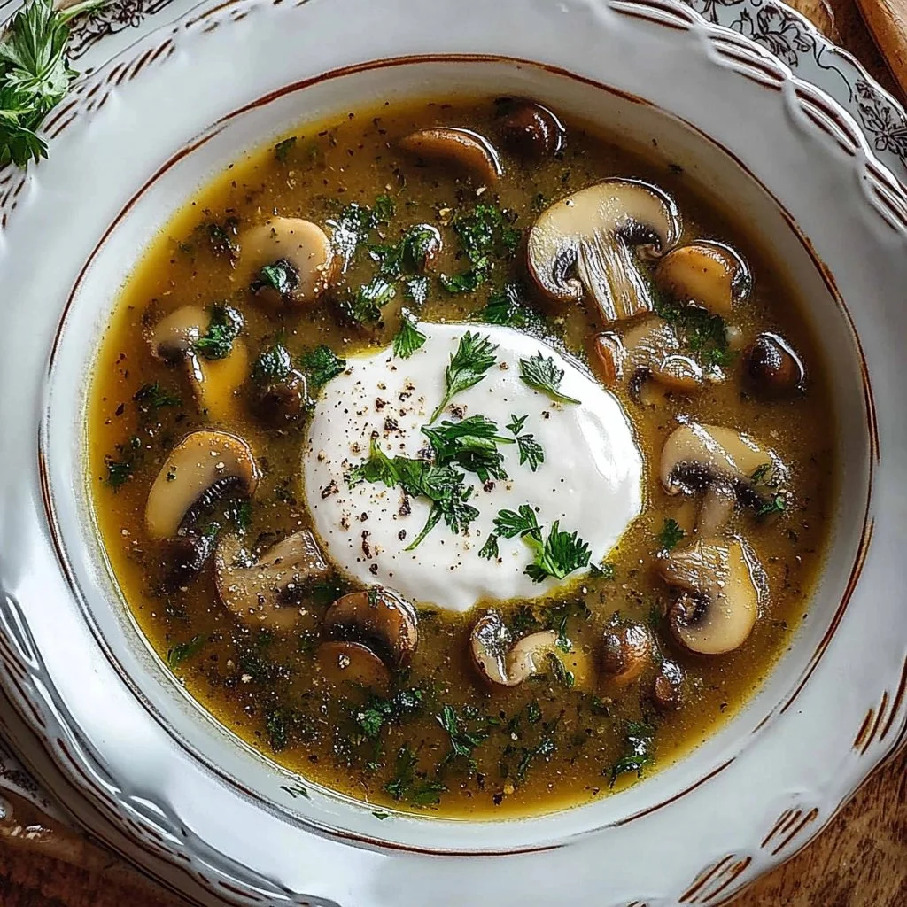 Hungarian Mushroom Soup