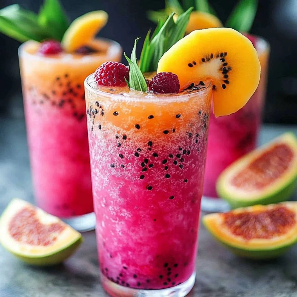 Mango Dragonfruit Refresher: A Refreshing Summer Drink Recipe