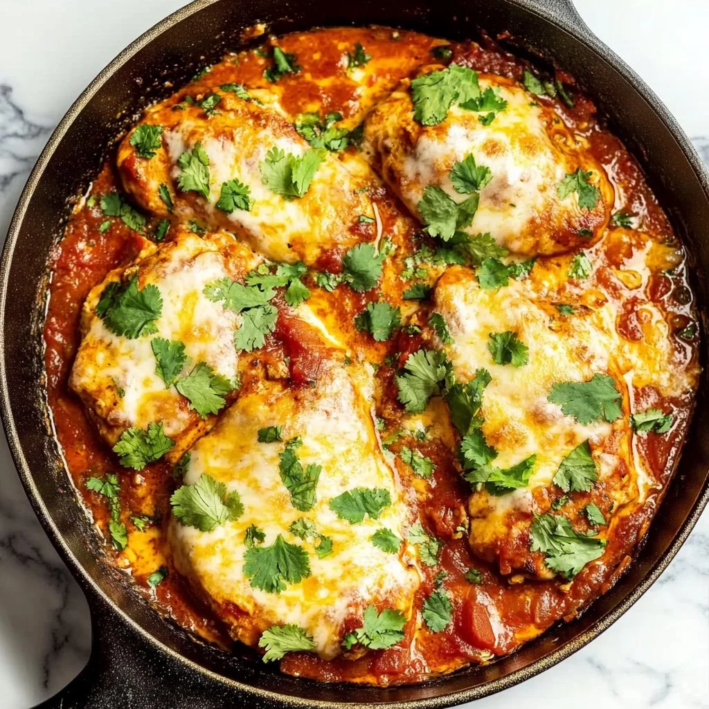 Skillet Salsa Chicken