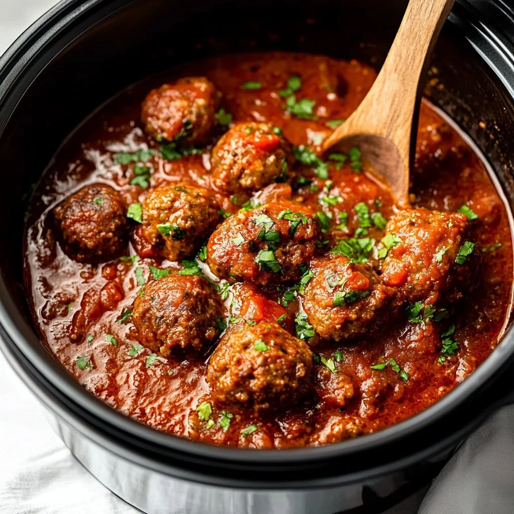 Slow Cooker Meatballs
