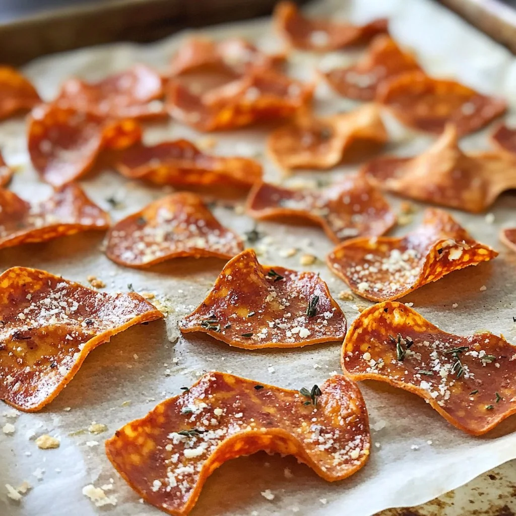 2 Ingredient Pizza Chips
