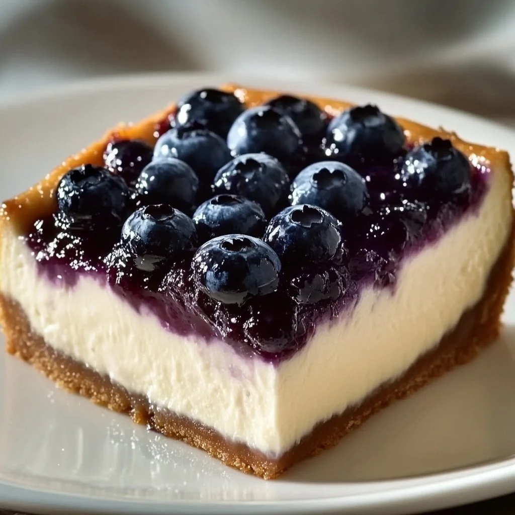 Blueberry Cottage Cheese Breakfast Bake