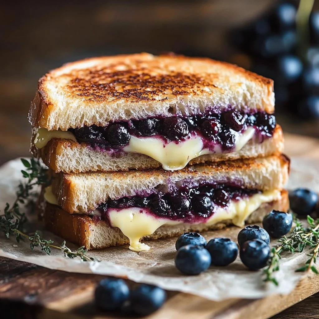 Blueberry Grilled Cheese