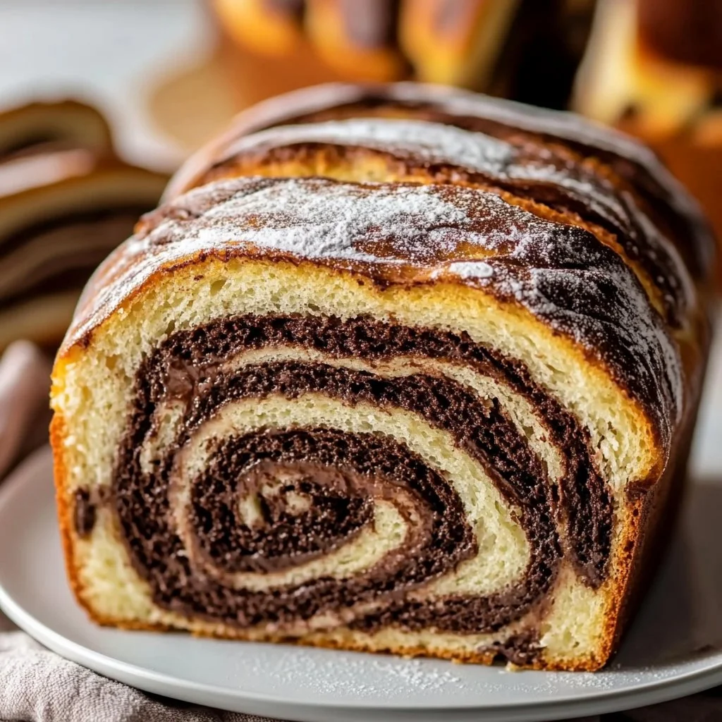 Chocolate Povitica Bread