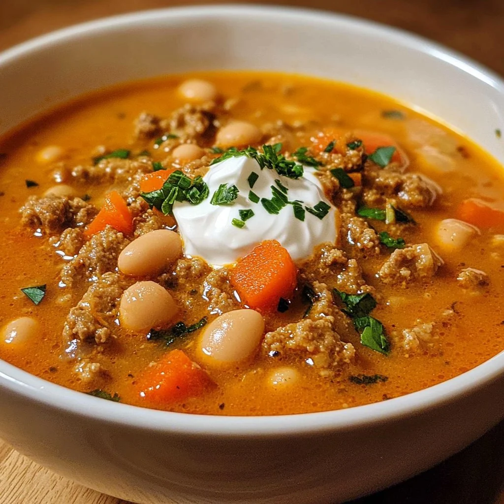 Creamy Turkey Pumpkin Chili