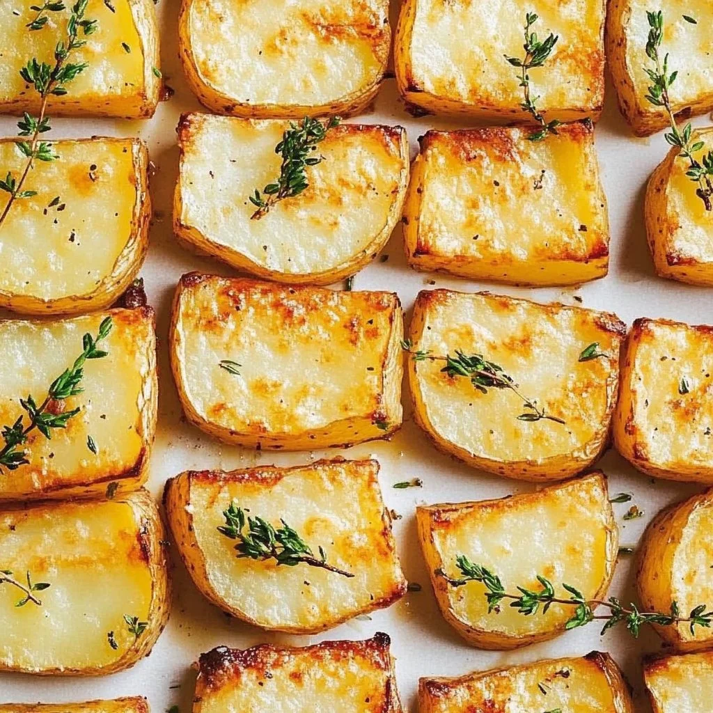 Crispy Domino Potatoes