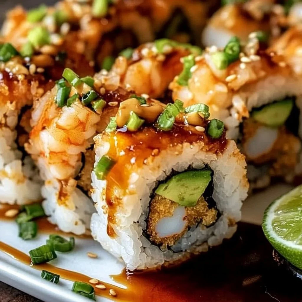 Crispy Rice with Spicy Shrimp Salad: A Flavorful Twist