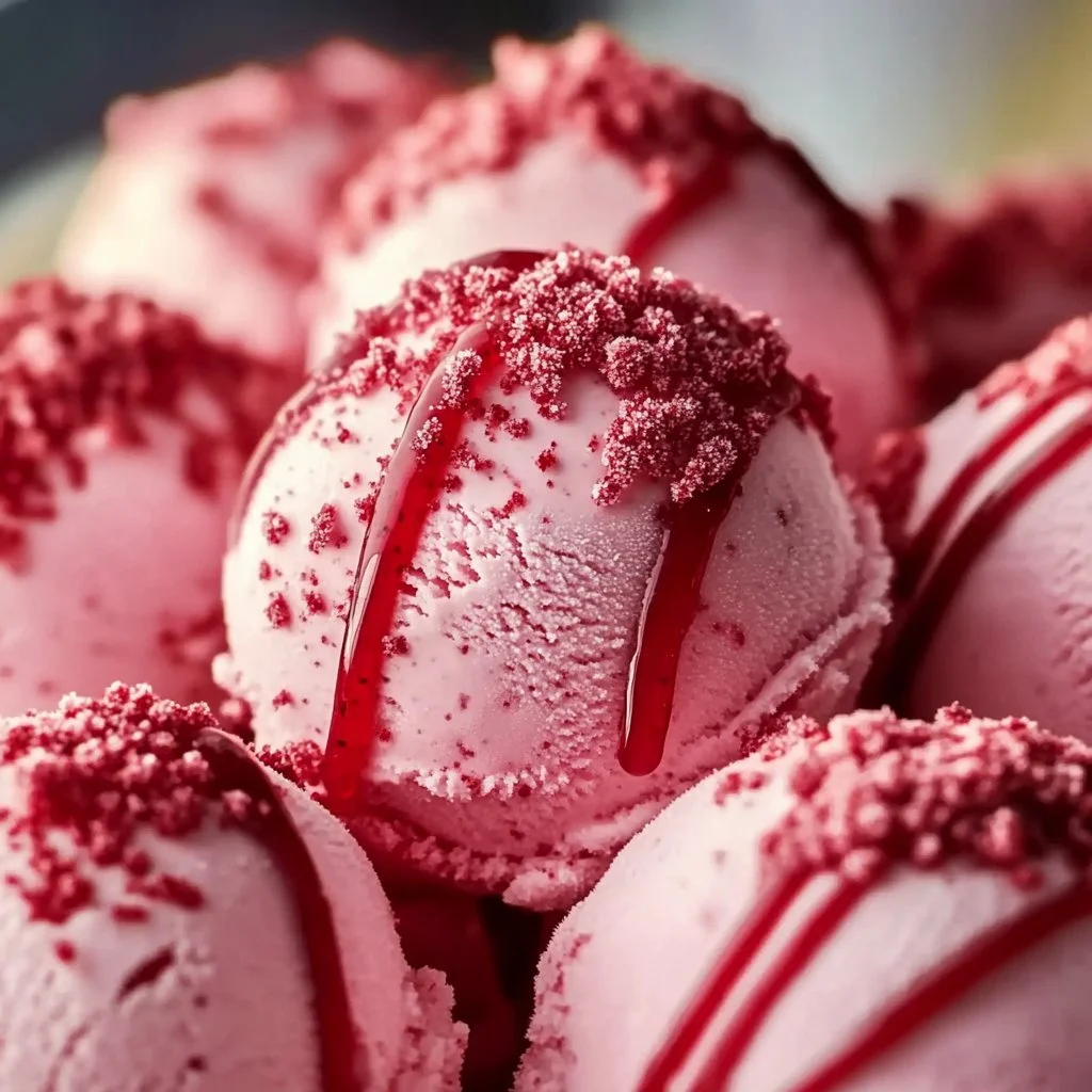 Delicious Strawberry Cheesecake Protein Balls